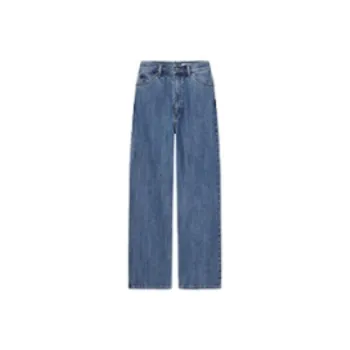 UNIQLO Wide Leg Jeans Women's Royal Blue