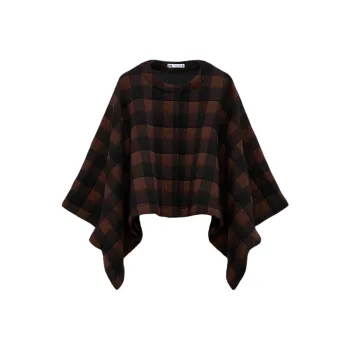 ZARA Puffer Jacket Women's Black/Brown