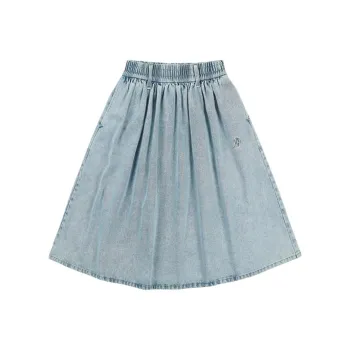 GOOD BAI Denim Long Skirts Women's Blue