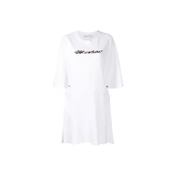 OFF-WHITE SS21 Long-Sleeved Dresses Women's