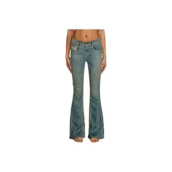 Lee X DIESEL Lee Co-branded Model Jeans Women's Dark Blue