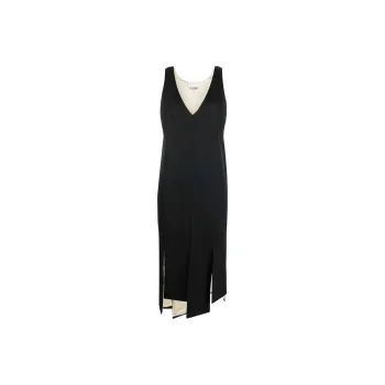 GANNI Sleeveless Dresses Women's Black