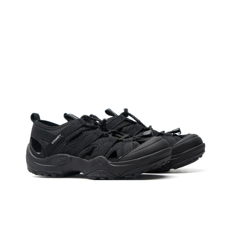 Mule Donkey Slip Resistant Waterproof River Trekking Shoes Unisex Charcoal Black-3
