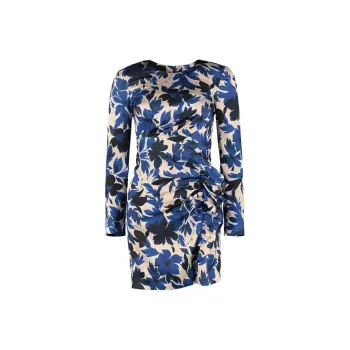 MOSCHINO Long-Sleeved Dresses Women's Blue
