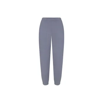 SKIMS FRENCH TERRY JOGGER Knitted Sports Pants Women's Steel Blue/Steel Blue