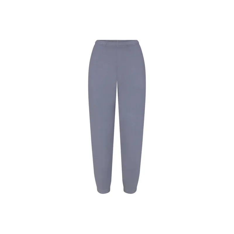 SKIMS FRENCH TERRY JOGGER Knitted Sports Pants Women's Steel Blue/Steel Blue-0