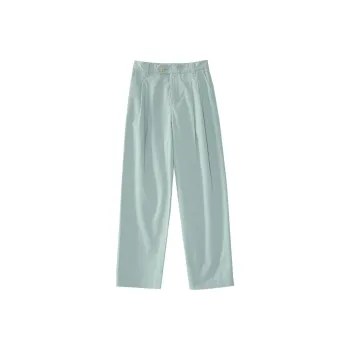SOLIGHTER Casual Pants Women's Flowing Water Blue