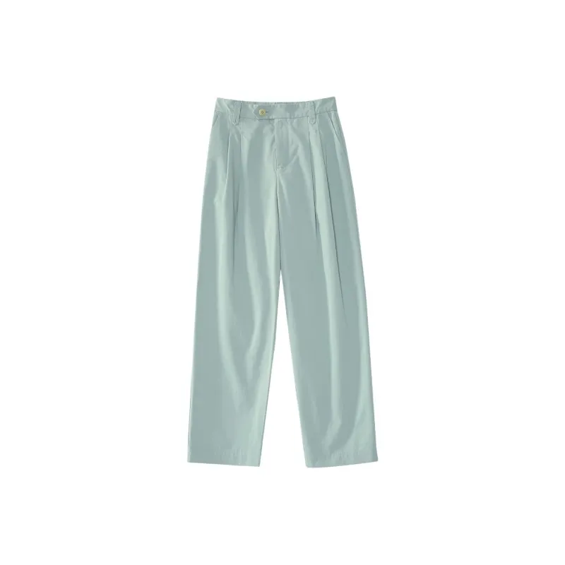 SOLIGHTER Casual Pants Women's Flowing Water Blue-0