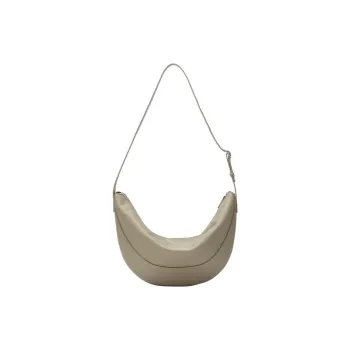 THE ROW Leather Shoulder Bag Women's Beige
