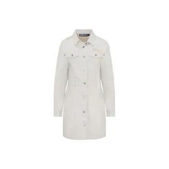 EVISU Long Sleeved Dresses Women's White