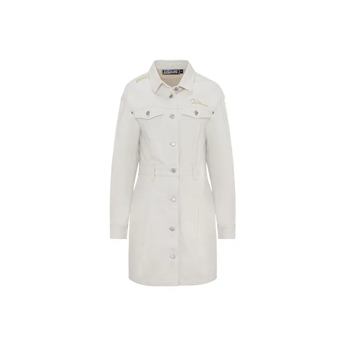 EVISU Long Sleeved Dresses Women's White-0