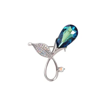 VIOLET Copper Alloy Brooches Women's