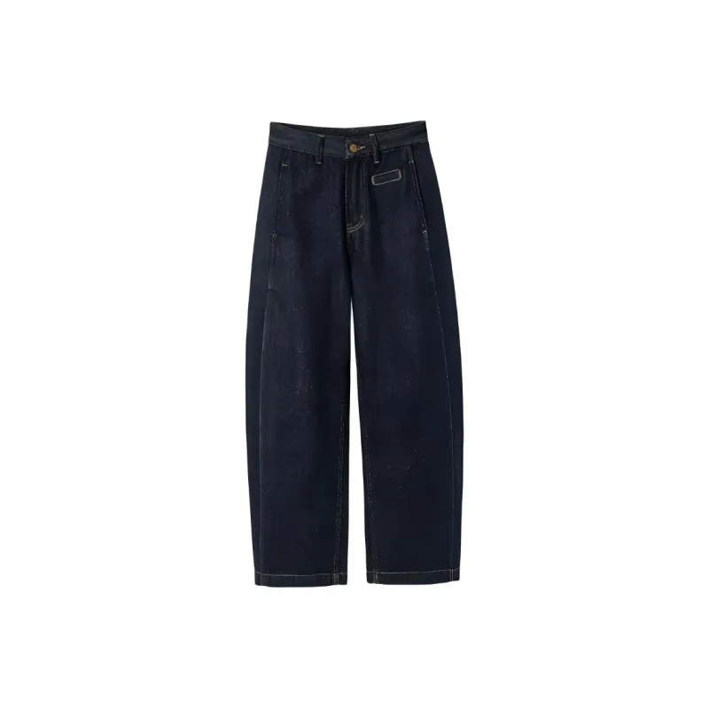 EKOOL Jeans Women's Navy Blue-0