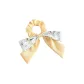 Yellow Floral Ribbon Hair Tie