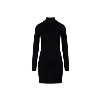 FENDI Long-Sleeved Dresses Women's Black