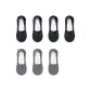 4 Black, 3 Dark Gray