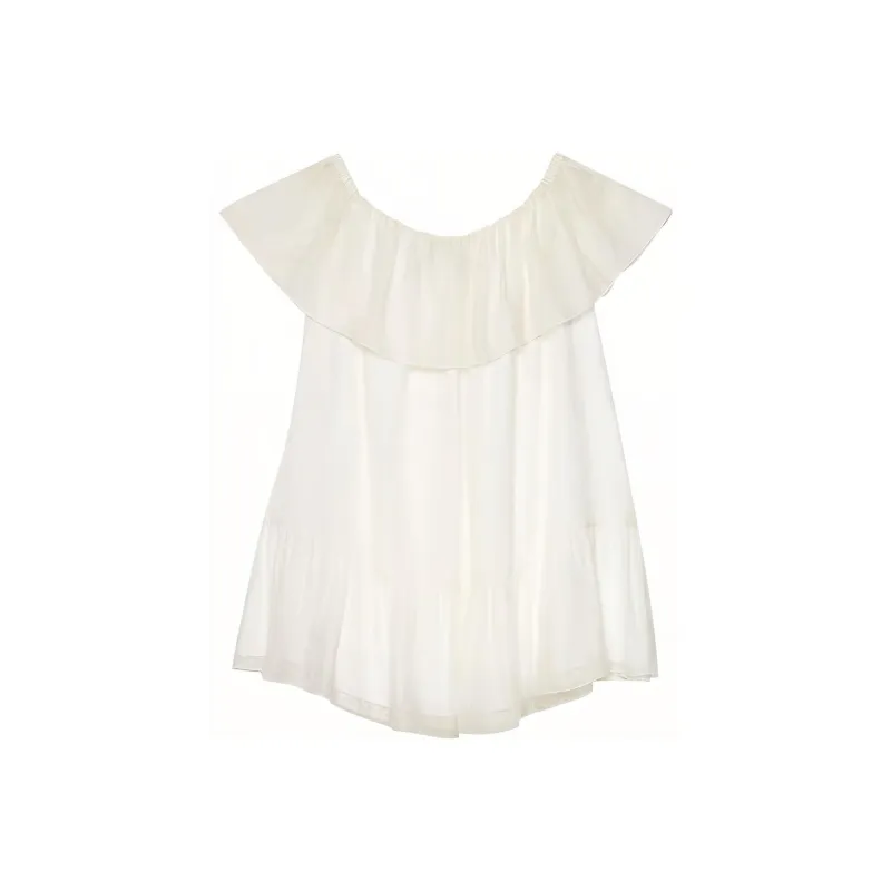 GUCCI SS23 Short-Sleeved Dresses Women's White-0