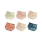6D Spiral Dark Green+Cherry Blossom Pink+Pear Skin+Pear Skin+Jam Coffee+Dark Denim Blue