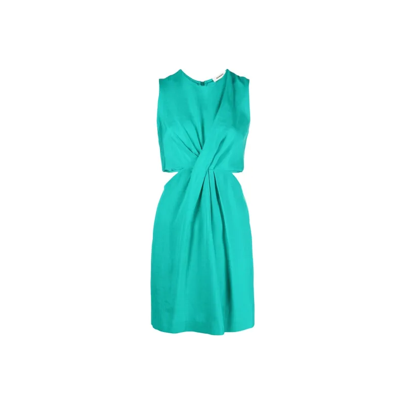 Sandro Sleeveless Dresses Women's Green-0