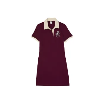 Victoria's Secret PINK Rugby Polo Dress/Wild Rose Short Sleeved Dress Women's Wild Rose