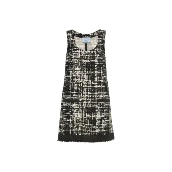 PRADA Sleeveless Dresses Women's Black