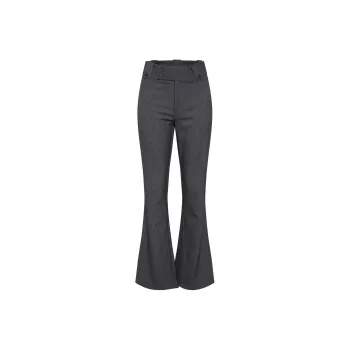 Tiger Mist KITTIE HIGH RISE PANT Suit Trouser Women's Gray