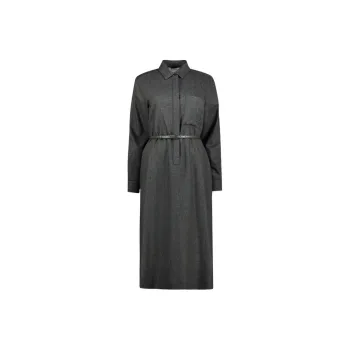 MaxMara Long Sleeved Dress Women's Gray