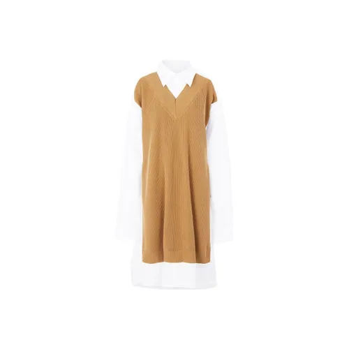 MM6 Maison Margiela Asymmetric Panelled Roll neck Jumper