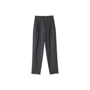 0571 Family Casual Pants Women's Black Gray Color