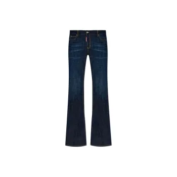 DSQUARED 2 Mid Waisted Flared Jeans