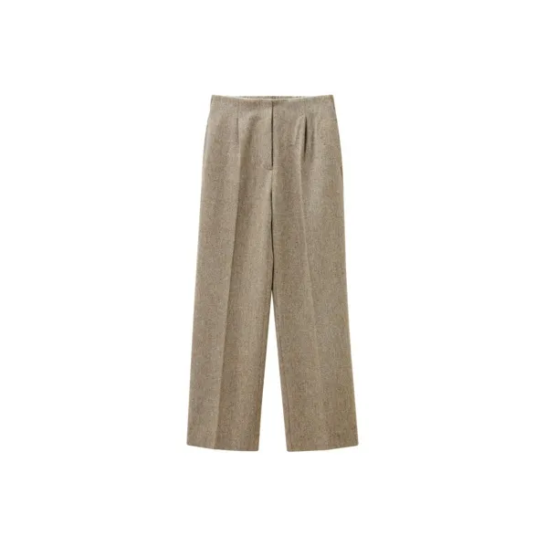 OVV Casual Pants Women's Khaki Solid Color B5-0