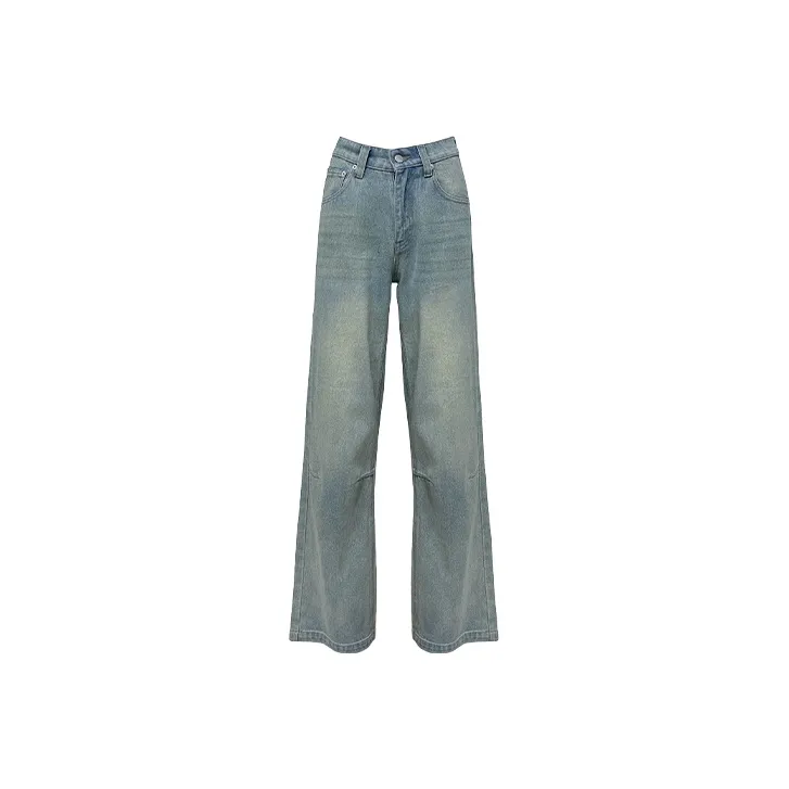 Gyokuu Jeans Women's Vintage Blue-0