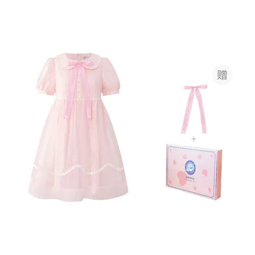 Tokyo Season Short Sleeved Dress Spring And Summer Women's Gift Box Set Pink Cherry Blossom Bubble Water