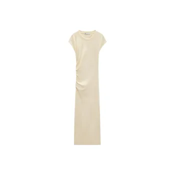 ZARA Sleeveless Dresses Women's White
