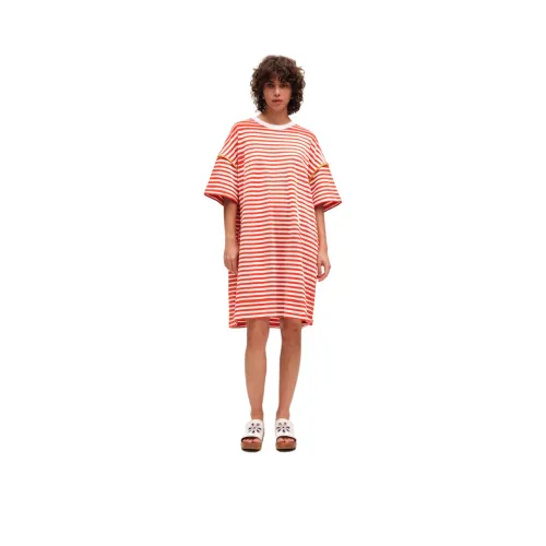 Short Sentence Short Sleeved Dress Women's