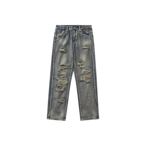 Zomuros Jeans Unisex Blue