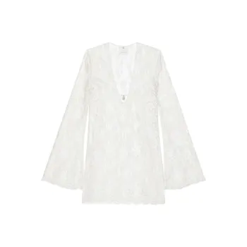 GIVENCHY SS24 Long Sleeved Dress Women's White