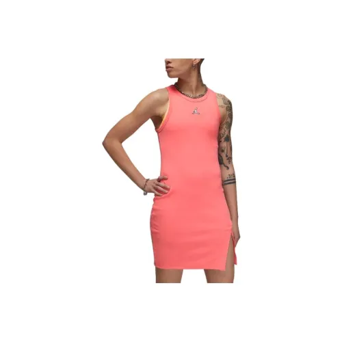 JORDAN Slip Dresses Women's Orange Red