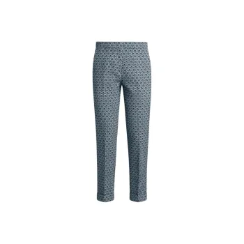 ETRO Floral jacquard Trousers