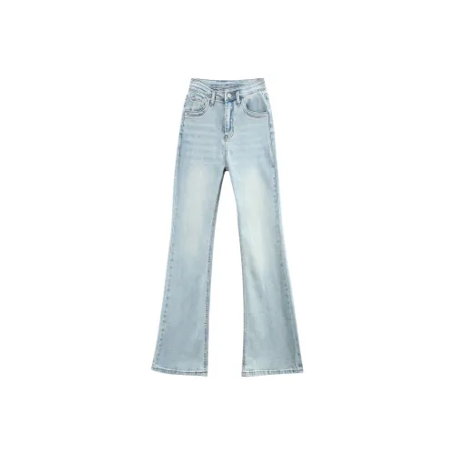 A Paradise For Awakening Jeans Women's Light Blue