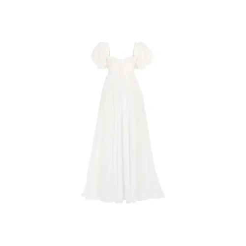 Selkie Collection SS24 Short Sleeved Dresses Women's Ivory White