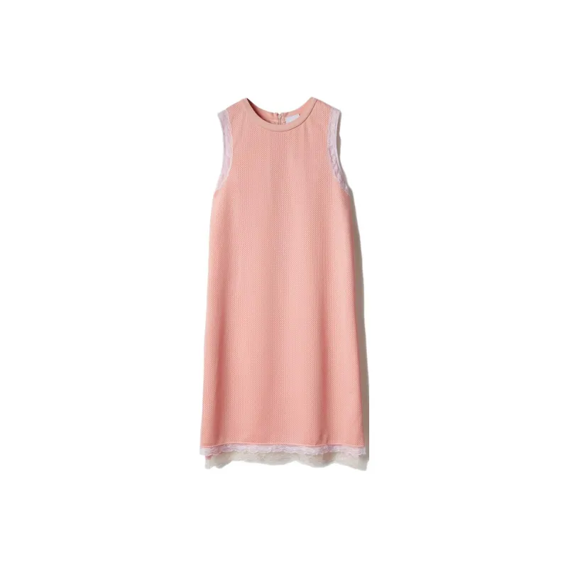 Burberry Lace-trim Dress-0