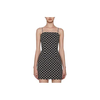 Misbhv Monogram Sleeveless Mini Dress
