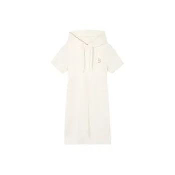 MLB Short Sleeved Dresses Women's Cream White