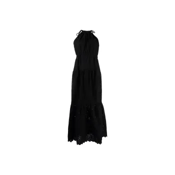 MICHAEL KORS Embroidered Cotton Maxi Dress