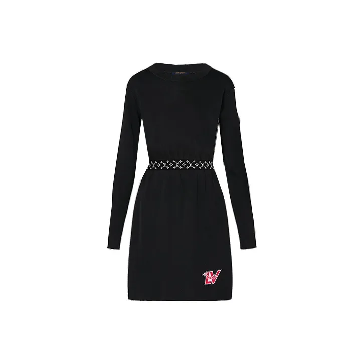 LOUIS VUITTON 10176 Dress Women's Black-0