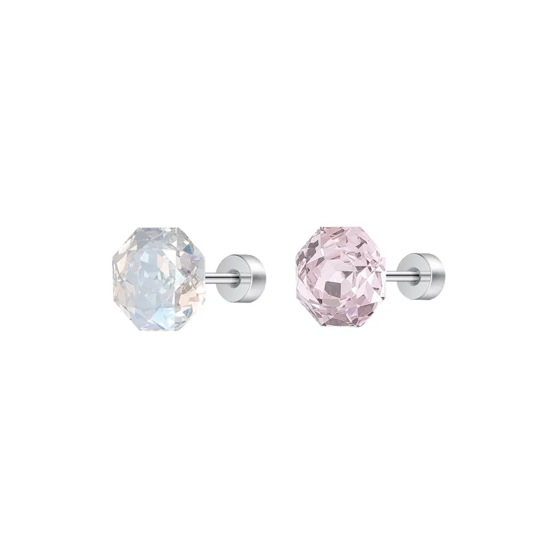 MISS XIA JWY Titanium Steel Stud Earrings Unisex-52