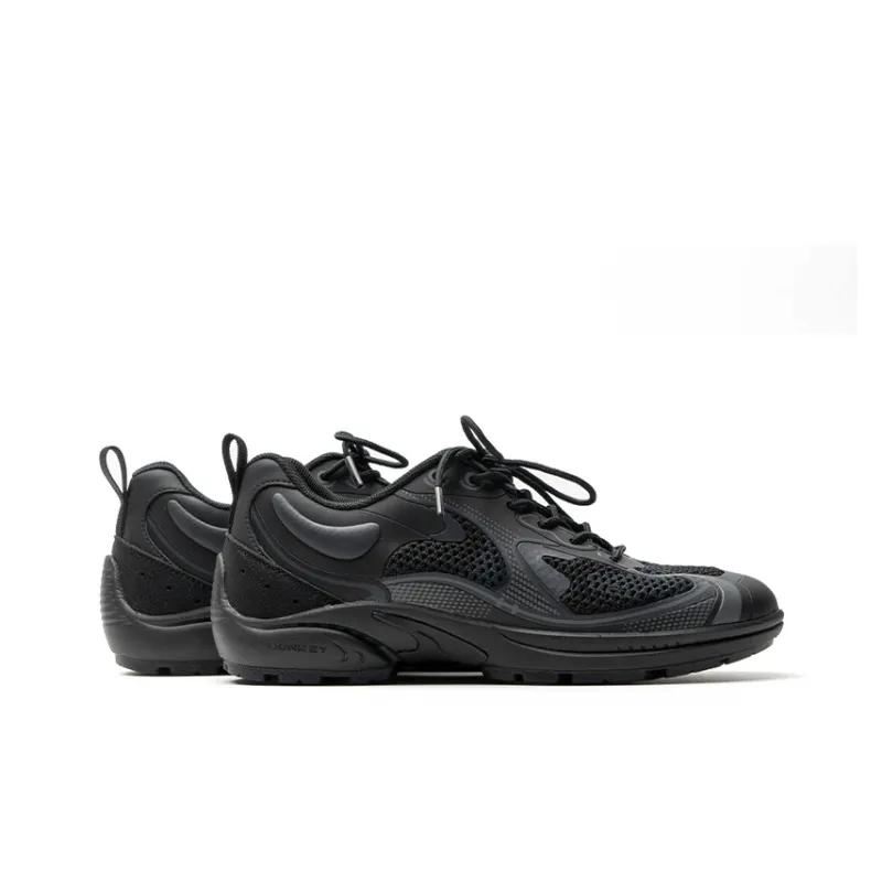 Mule Donkey Low Top Casual Shoes Unisex Navy Blue Black-5