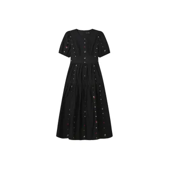LOUISY AO Short Sleeved Dresses Women's Black
