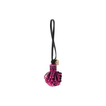 MIU MIU Sheepskin Bag Accessory Unisex Purple & Red & Black